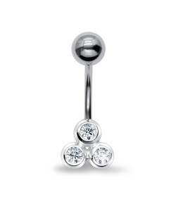 Shiny Crystal Belly Piercing BP-1961
